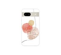 Coque en silicone - Compatible Google Pixel 8a - design one line rouge