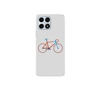 Coque en silicone - Compatible Huawei Honor X8A - design bike color hipster