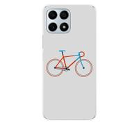Coque En Silicone - Compatible Huawei Honor X8a - Design Bike Color Hipster