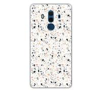 Coque En Silicone - Compatible Huawei Mate 10 Pro - Design Terrazzo Color