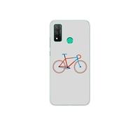 Coque en silicone - Compatible Huawei P Smart 2020 - design bike color hipster