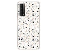 Coque En Silicone - Compatible Huawei P Smart 2021 - Design Terrazzo Color