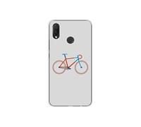 Coque en silicone - Compatible Huawei P Smart Plus - design bike color hipster