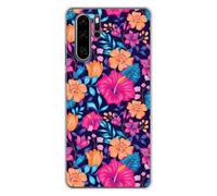 Coque En Silicone - Compatible Huawei P30 Pro - Design Fleurs Exotiques