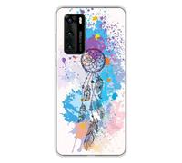 Coque En Silicone - Compatible Huawei P40 - Design Dreamcatcher Color