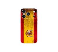 Coque en silicone - Compatible iPhone 17 Pro - design drapeau espagne