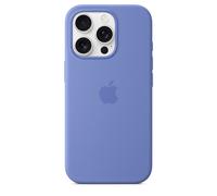 Coque en silicone compatible MagSafe Periwinkle pour iPhone 16 Pro
