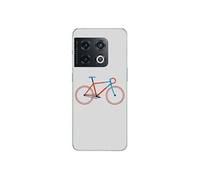 Coque en silicone - Compatible OnePlus 10 Pro 5G - design bike color hipster