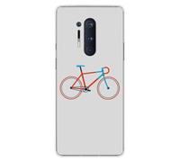 Coque En Silicone - Compatible Oneplus 8 Pro - Design Bike Color Hipster