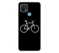 Coque En Silicone - Compatible Oppo A15 - Design Bike Hipster