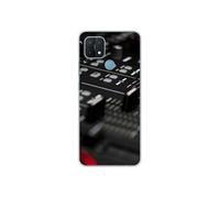 Coque en silicone - Compatible Oppo A15 - design dj mixer