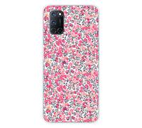 1001coques Coque de Téléphone Compatible pour Oppo A52, Oppo A72, Design Liberty Wiltshire Rose, Imprimée en France, Étui Souple en Silicone, Housse de Protection.
