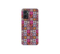 Coque en silicone - Compatible Oppo A76 - design patchwork mandala
