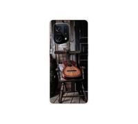 Coque en silicone - Compatible Oppo Find X5 - design guitare