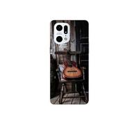 Coque en silicone - Compatible Oppo Find X5 Pro - design guitare