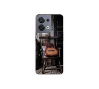 Coque en silicone - Compatible Oppo Reno 8 5G - design guitare