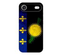 Coque en silicone - Compatible pour Apple iPhone 17 Air - design drapeau guadeloupe