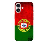 Coque en silicone - Compatible pour Apple iPhone 17 - design drapeau portugal
