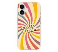 Coque en silicone - Compatible pour Apple iPhone 17 - design good vibes