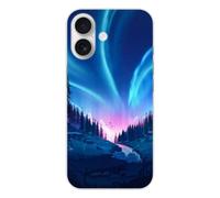 Coque en silicone - Compatible pour Apple iPhone 17 - design tombee de nuit
