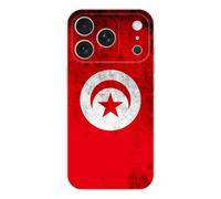 Coque en silicone - Compatible pour Apple iPhone 17 Pro - design drapeau tunisie
