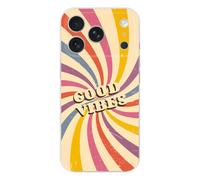 Coque en silicone - Compatible pour Apple iPhone 17 Pro - design good vibes