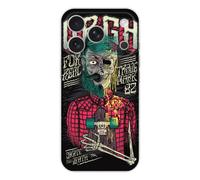Coque en silicone - Compatible pour Apple iPhone 17 Pro - design skull urgh