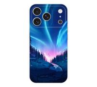 Coque en silicone - Compatible pour Apple iPhone 17 Pro - design tombee de nuit