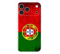 Coque en silicone - Compatible pour Apple iPhone 17 Pro Max - design drapeau portugal