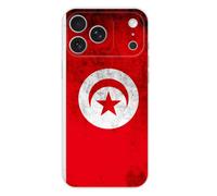 Coque en silicone - Compatible pour Apple iPhone 17 Pro Max - design drapeau tunisie