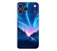 Coque en silicone - Compatible pour Apple iPhone 17 Pro Max - design tombee de nuit