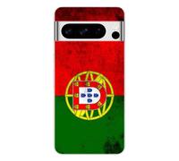 Coque en silicone - Compatible pour Google Pixel 8 Pro - design drapeau portugal