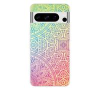 Coque en silicone - Compatible pour Google Pixel 8 Pro - design mandala pastel