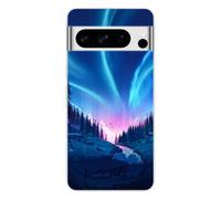 Coque en silicone - Compatible pour Google Pixel 8 Pro - design tombee de nuit