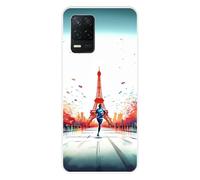Coque En Silicone - Compatible Realme 8 5g, Realme V13 5g - Design Jeux Olympiques