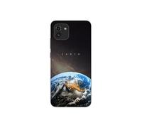 Coque en silicone - Compatible Samsung Galaxy A03 - design earth