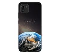 Coque En Silicone - Compatible Samsung Galaxy A03 - Design Earth