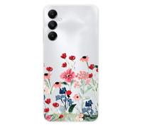 Coque en silicone imprimée compatible Samsung Galaxy A05S Printemps en fleurs