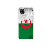 Coque en silicone - Compatible Samsung Galaxy A12 5G - design drapeau algerie