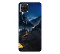 Coque En Silicone - Compatible Samsung Galaxy A12 5g - Design Seul En Montagne