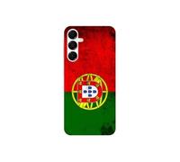 Coque en silicone - Compatible Samsung Galaxy A16 - design drapeau portugal