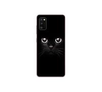Coque en silicone - Compatible Samsung Galaxy A31 - design yeux de chat