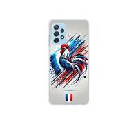 Coque en silicone - Compatible Samsung Galaxy A32 4G - design coq francais