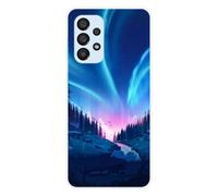 Coque en silicone imprimée compatible Samsung Galaxy A33 5G Tombée de nuit
