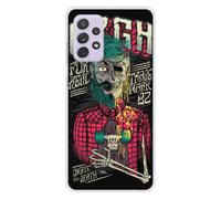 Coque En Silicone - Compatible Samsung Galaxy A52 - Design Skull Urgh