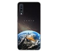 Coque En Silicone - Compatible Samsung Galaxy A70 - Design Earth