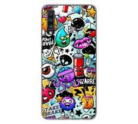 Coque En Silicone - Compatible Samsung Galaxy A70 - Design Graffiti 2