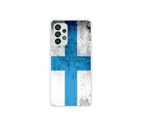 Coque en silicone imprimée compatible Samsung Galaxy A73 5G Drapeau Marseille