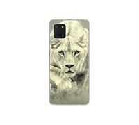Coque en silicone - Compatible Samsung Galaxy Note 10 Lite - design lionne
