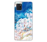 Coque En Silicone - Compatible Samsung Galaxy Note 10 Lite - Design Marbre Ocean